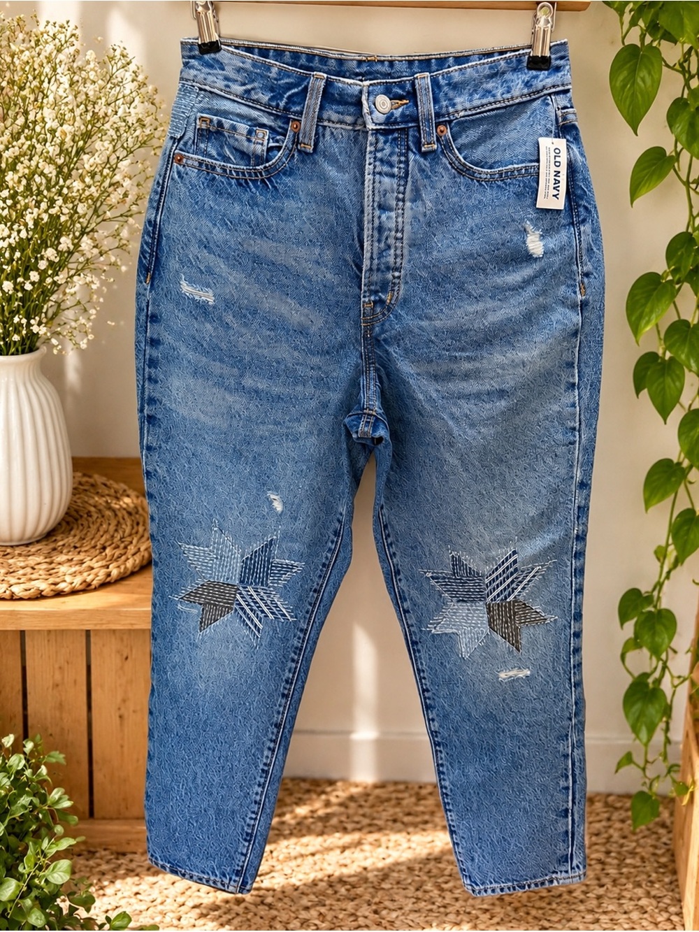 Old Navy O.G. Straight Extra High-Rise Jeans – Talla 4